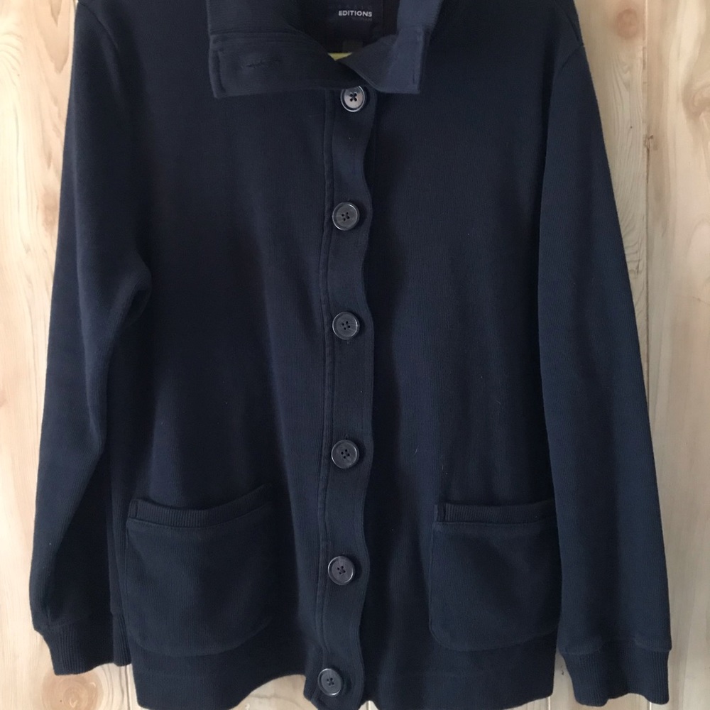 navy blue jacket